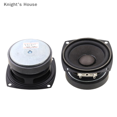 Knights House ลำโพงซับวูฟเฟอร์2.5นิ้ว1ชิ้นลำโพงเสียงทุ้ม10W 4Ohm สำหรับระบบเสียงโฮมเธียเตอร์