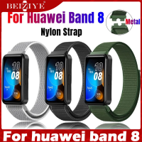 Nylon loop สายนาฬิกา For huawei band 8 สาย สายนาฬิกาข้อมือสำหรับ accessories นาฬิกา สมาร์ทวอทช์ replacement belt wristband Sport bracelet huawei band8 สาย