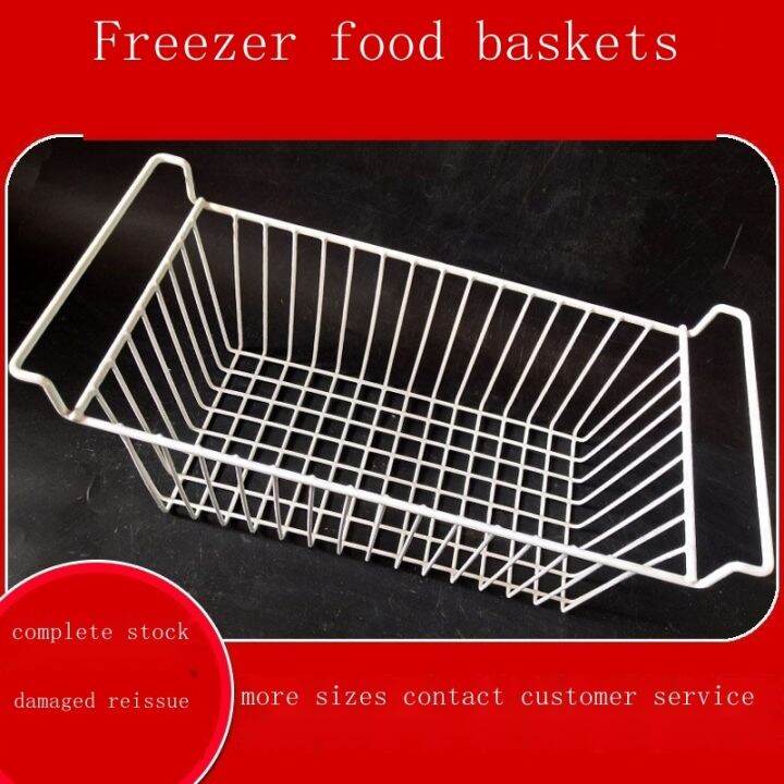 【chest freezer basket】 Refrigerator freezer storage hanging basket