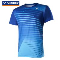 Badminton Shirts Malaysia National Team Tournament Apparel Breathable Quick Dry Men Training Sportswear