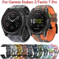 สายสำหรับการ์มิน2 Quickfit Enduro 2 Tactix 7 Pro Delta Descent Mk2สายนาฬิกาสมาร์ทวอช Fenix 6 6X Pro 5 5X บวก7 7X 22/26มม. สร้อยข้อมือ