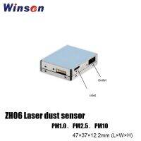 10pcs ZH06 โมดูลเลเซอร์เซนเซอร์อนุภาค Winsen เลเซอร์ฝุ่นเซนเซอร์ PM2.5 เซนเซอร์เส้นผ่านศูนย์กลางอนุภาค 0.3-10um เสียงรบกวนต่ํา