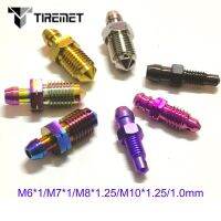 ▣ 1PCS M10x1.0/1.25mm Titanium Single Double Banjo Bolt Screws for BKTM Honda KAWASAKI YAMAHA Brembo Brake motorcycle