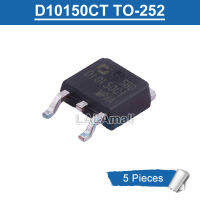 5ชิ้น D10150CT SBD TO-252 SBDD10150CT TO252 SMD 10A/150V วงจรไดโอดชอทท์กี้ของแท้ใหม่