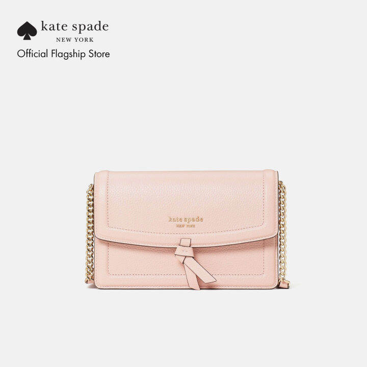Kate Spade New York Womens Knott Flap Crossbody Bag Lazada