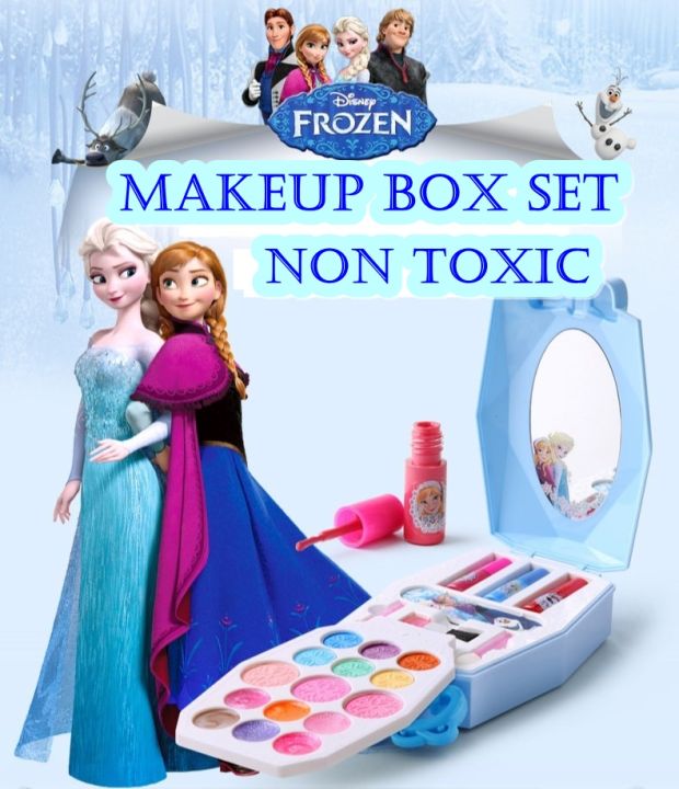 ชุดเครื่องแต่งหน้าเด็ก-cosmetic-girl-frozen-ii-makeup-box-set