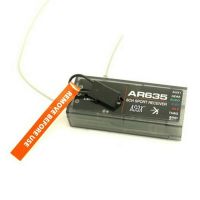 ORIGINAL AR635 6CH Sport Receiver SPMAR635 AR600 AR610 RC Airplane For as3x Transmitter