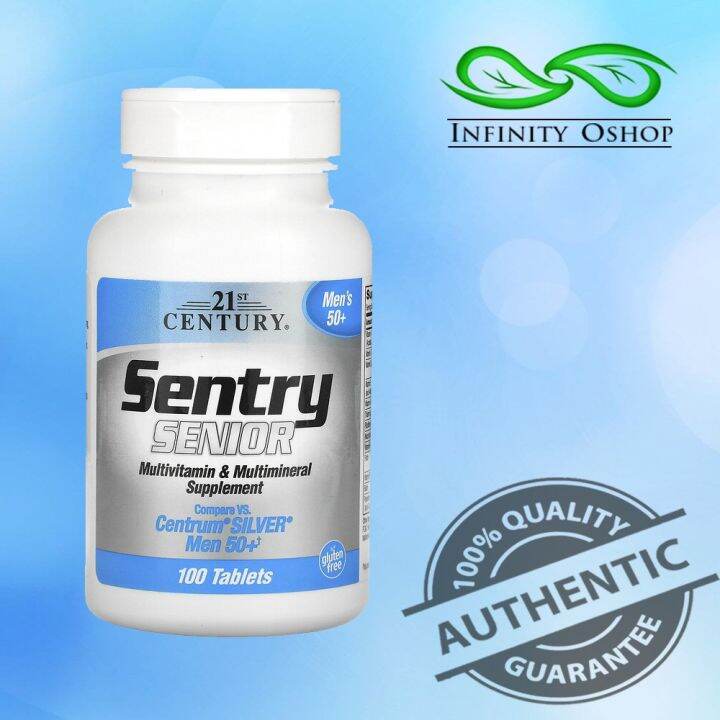 &9i21st Century, Sentry Senior, Multivitamin & Multimineral Supplement ...