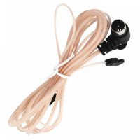 FM Radio Antenna 75 OFM Dipole Indoor T Antennas Copper HD Aerial Receiver Male Type F Connector for FM Radio Stations