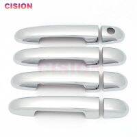 Chrome Exterior Car Side Door Handle Bowl Cover Trim ABS Stickers Decor Styling Essories For Kia Soluto Pegas Cerato Forte