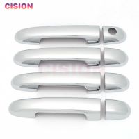 【cw】Chrome Exterior Car Side Door Handle Bowl Cover Trim ABS Stickers Decor Styling Accessories For Kia Soluto Pegas Cerato Fortehot