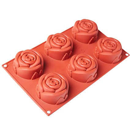 D077 Roses Silicone Mold NR.6 (SM187)