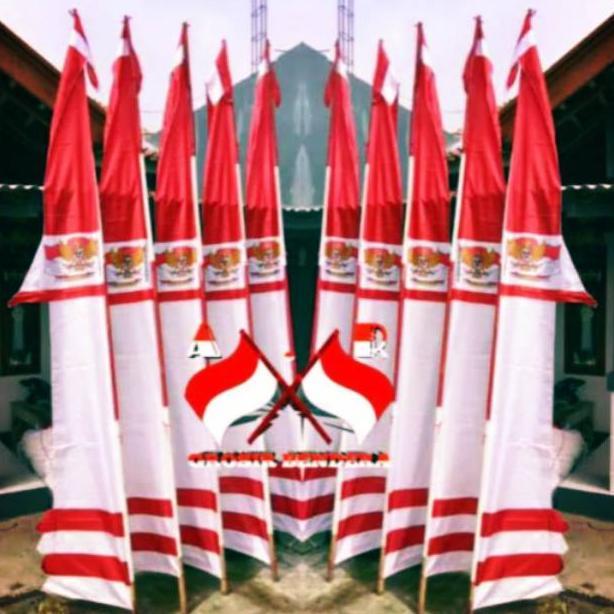 Bayar Ditempat Bendera Merah Putih Panjang Umbul Umbul Layur 4 Meter Bendera Merah Putih 