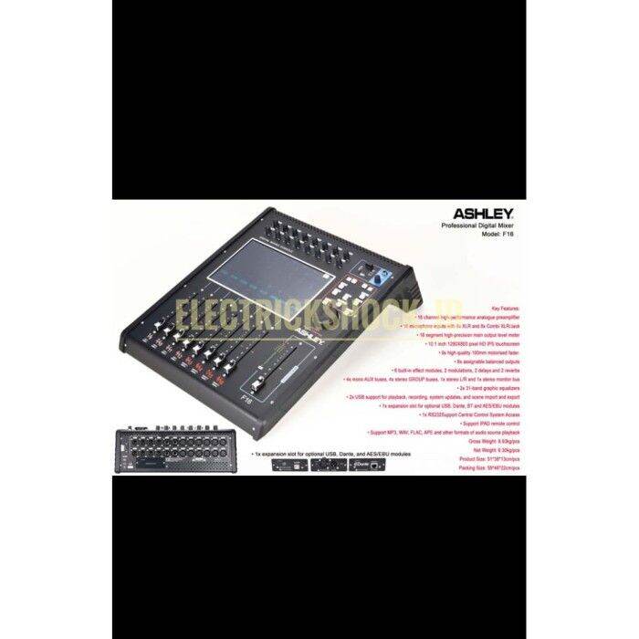 mixer Digital Ashley F 16 Lazada Indonesia