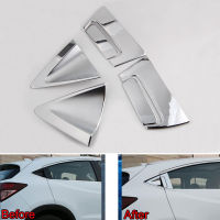 BBQFUKA ABS Chrome Car Rear Door Handle Bowl Cover Trim Garnish For Honda HR-V HRV 2014-2018 Car Exterior Accessories Styling