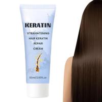 Protein Hair Straightener Cream Protein Corrector Straightening Cream Reduce Split Ends Fast Smoothing Straight Hair Products for Unruly Hair Women Curly Hair Damaged Hair comfy