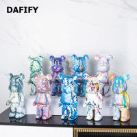 DAFIFY เซรามิกตกแต่งรูปปั้นเซบาสเตียนดาวหมีประติมากรรมที่ทันสมัยห้องนั่งเล่นโต๊ะทำงานตกแต่ง35เซนติเมตร