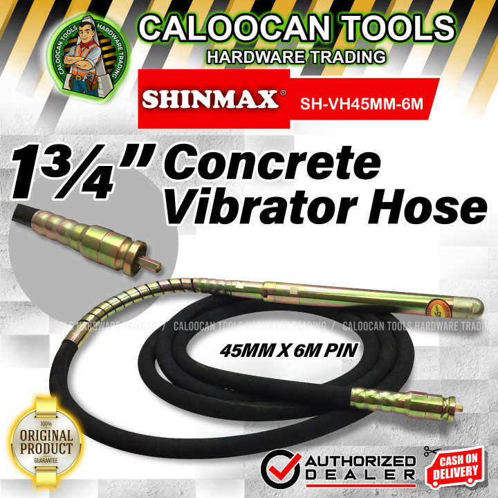 SHINMAX Japan 6M Concrete Vibrator Hose / Concrete Vibrator Shaft (32mm