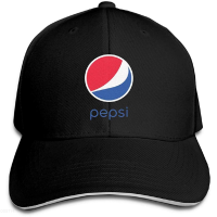 Pepsi 2023 New Unisex Adjustable Logo Baseball Caps Sports Outdoors Seasons Hat Gray Versatile hat