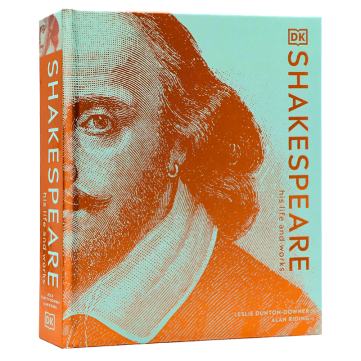 english-original-dk-shakespeare-his-life-and-works-shakespeare-and-his-life-works-literary-celebrity-biography-shakespeare-illustrated-encyclopedia-of-popular-science-hardcover-full-color-illustration