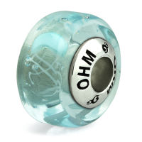 บีดแก้ว มูราโน่ Immortal Blue OHM Murano Glass Bead Charm