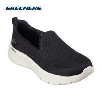 Skechers สเก็ตเชอร์ส รองเท้าผู้หญิง Women Ocean Sunset Shoes - 124819-BKW Air-Cooled Goga Mat Flex, Machine Washable, Ortholite, Ultra Go, Vegan