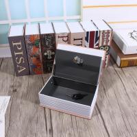 กล่องล็อคสีสันสดใส18X11.5X5.5ซม. Dictionary Book Secret Safe Mini Fashion Security Box Money Cash Jewelry Lock Box