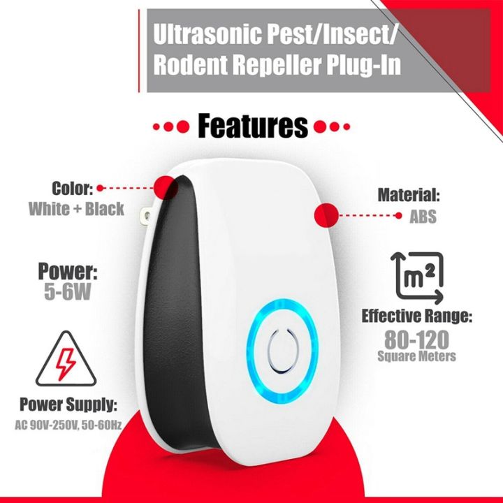 4x-pest-insect-rodent-repeller-electronic-plug-in-mice-rat-cockroach-bug