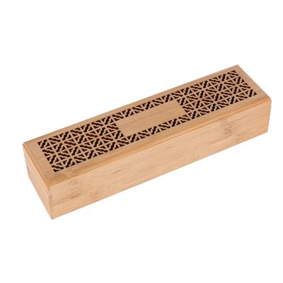 Incense Burner Incense Stick Holder with Drawer Joss-Stick Box Hollow Aromatherapy Zen Lying Censer for Home Office Teahouse