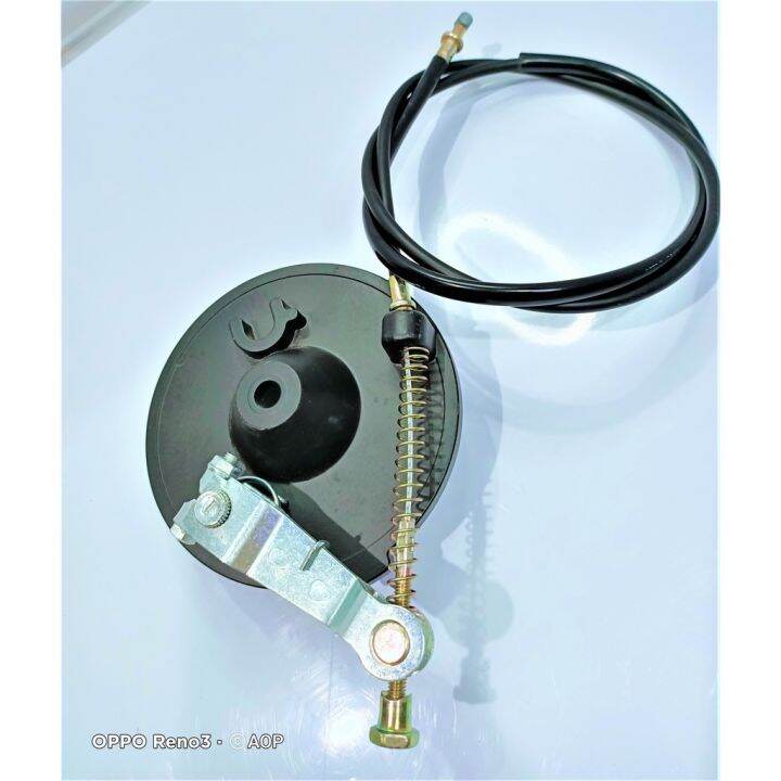 ebike front drum brake assembly with cable set of standard size drum