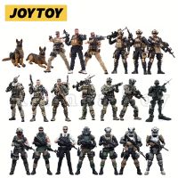 JOYTOY หุ่นหุ่นหุ่นแอ็กชัน3.75 1/18,ชุดฟิกเกอร์บังคับกองทัพทหารโมเดลเคลื่อนไหวสำหรับ Gratis Ongkir ของขวัญ