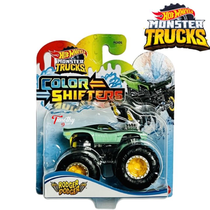 Roger Dodger Hot Wheels Monster Trucks Color Shifters