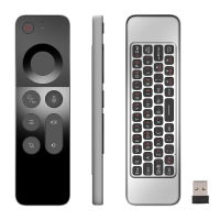 W3 2.4G Wireless Voice Air Mouse Remote Controller Mini Keyboard For Android BOX Windows Mac OS Linux Gyroscope Remote