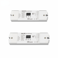 4CH (350-1200mA) (150-500mA) DC12V-DC48V DA4-C 24V 36V CC DALI รีโมทควบคุม DT6/DT8ไดรฟ์สีเดียวหลอดไฟ RGB RGBW CCT