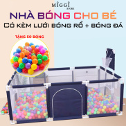 Quây bóng cho bé - Nhà bóng cho trẻ em - Quây cũi nhựa cho bé