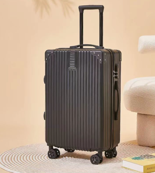 Black Lightweight Korean Luggage Travel Lazada PH