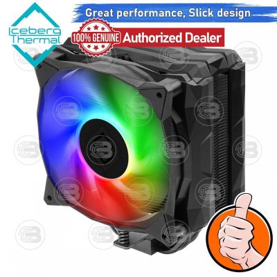 [CoolBlasterThai] Iceberg Thermal IceSLEET G4 Midnight Multi Compatible Tower CPU Cooler with A-RGB