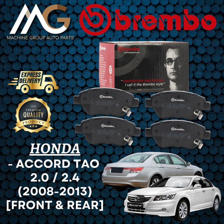 Honda Accord TAO 2.0 / 2.4 (20082013) Brembo Brake Pad Front (Depan