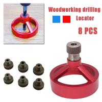 DIY Multifunctional drilling Aluminum Alloy Guide Carpenter Woodworking Tools Hole Puncher Locator Hole Opener