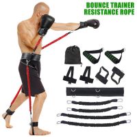 【DT】hot！ Resistance Bands Stretching Set for Leg Arm Exercises Boxing Muay Thai Gym Bouncing Training