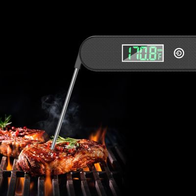 LCD Screen Meat Fish Thermometer Barbeque Roasting Grilling Temperature Meter Home Kitchen Gadget Cooking Accessories