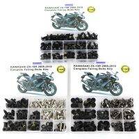 Kit เหมาะสำหรับคาวาซากิ ZX10R ZX-10R รถจักรยานยนต์2008 2009 2010เสร็จสมบูรณ์คลิปชุด Baut Fairing แบบเต็มที่ยึดน็อตเหล็ก