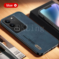 เคสโทรศัพท์สำหรับ VIVOV29 5G ย้อนยุคแนวแฟชั่นกันกระแทกปลอกอ่อน VIVO V29 V27 V27Pro V27e เลนส์กล้องปกป้องเคลือบด้านหลังเคส Vivo V27 5G