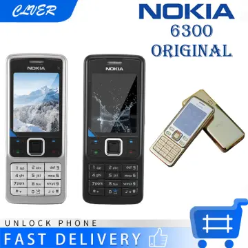 Nokia 6300 Black Silver Phone without Simlock Top