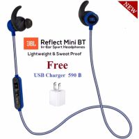 สินค้าขายดี!!! JBL Reflect Mini Bluetooth In-Ear Sport Headphones หูฟังบลูทูธ/สวย/เสียงดี/เหมาะสำหรับออกกำลังกาย รับประกันศูนย์ 1 ปี ที่ชาร์จ แท็บเล็ต ไร้สาย เสียง หูฟัง เคส ลำโพง Wireless Bluetooth โทรศัพท์ USB ปลั๊ก เมาท์ HDMI สายคอมพิวเตอร์