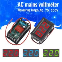 【LZ】❁▧  Ac 70-500v 0.56  2 fios led voltímetro digital voltímetro medidor de tensão instrumento ferramenta vermelho verde azul display 110v 220v diy