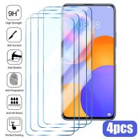 4PCS Tempered Glass For Huawei P40 P30 P20 Lite 5G P20 Pro Nova 5T Screen Protector For Huawei Mate 20 Lite P Smart 2021 Glass