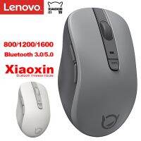 Lenovo Xiaoxin เมาส์ไร้สาย With1600DPI บลูทูธ3.0/5.0 Smart Sleep Ftion เมาส์สีขาว/ดำสำหรับ Windows 7 8 10เมาส์พื้นฐาน