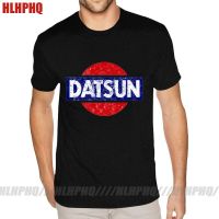 เสื้อยืดโลโก้ Datsun สีม่วงขนาด2022ของผู้ชายเสื้อยืดคอกลมผ้าฝ้ายแขนสั้นแบบมีเอกลักษณ์เฉพาะตัวขนาด6XL 5XL