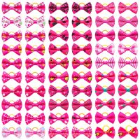 10/20Pcs Colorful Small Dog Bows Puppy Hair Bows Decorate Small Dog Hair Ruer Bands Pet Headflower Supplier Dog Essories